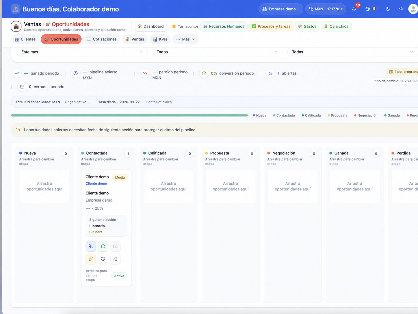 A sales workflow built for your business